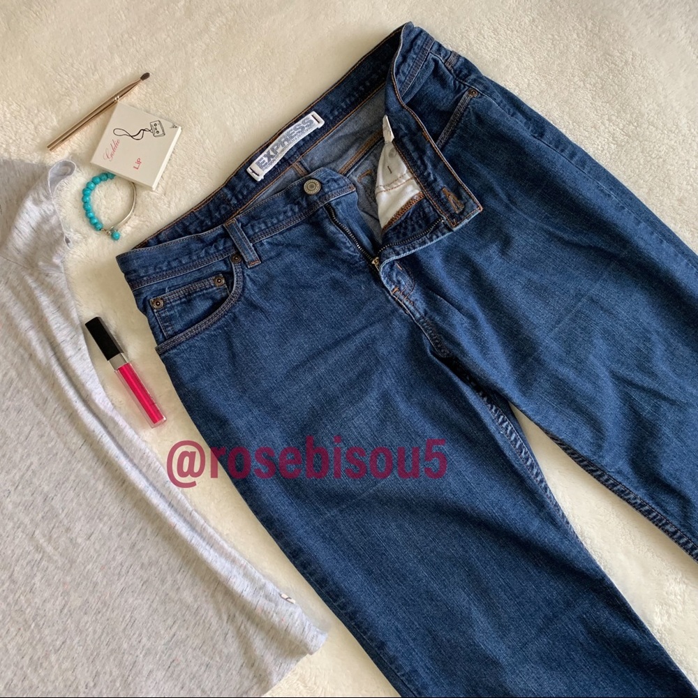 {EXPRESS} Boyfriend Lowrise Bootcut Jean - Picture 6 of 6